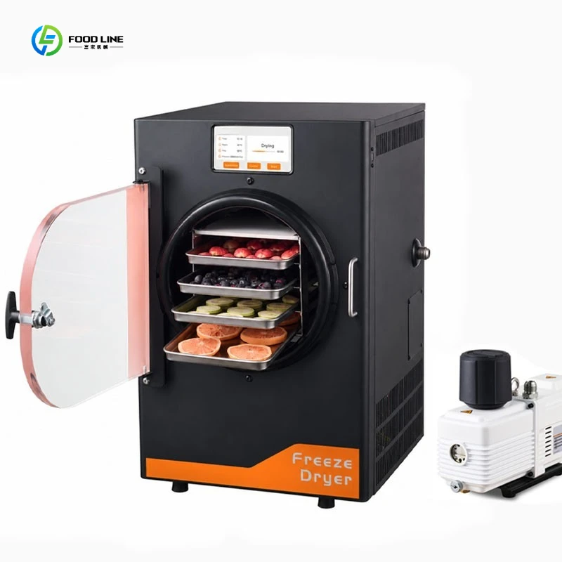 Home Freeze Dryer Machine for Fruit Meat Candy Small Food Lyophilizer FL Customized