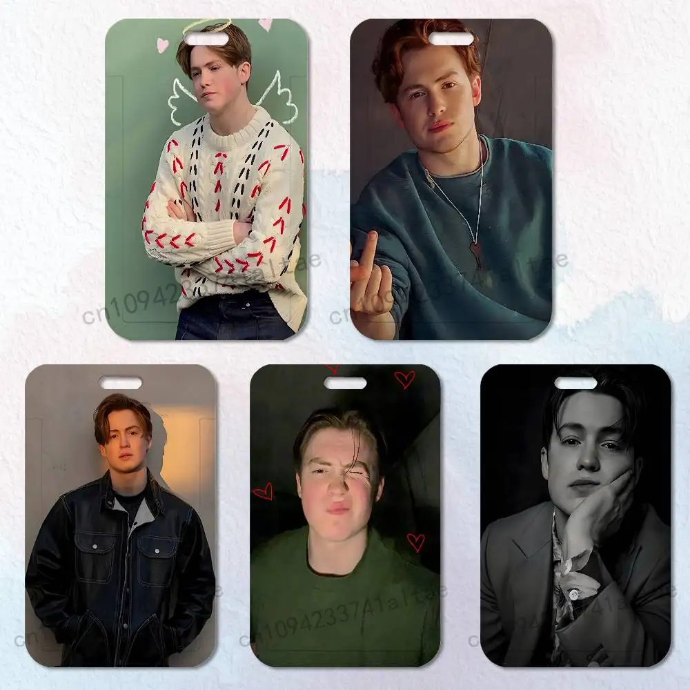 

Actor K-Kit C-Connor Badge Holder Pass Bus Work Card Cover Chest Pocket Students Card Holder Small Gift