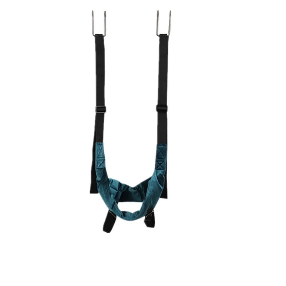 

Breathable Cervical Neck Traction Belt Strong Bearing Capacity Adjustable Hanging Neck Stretching Installation-free Soft