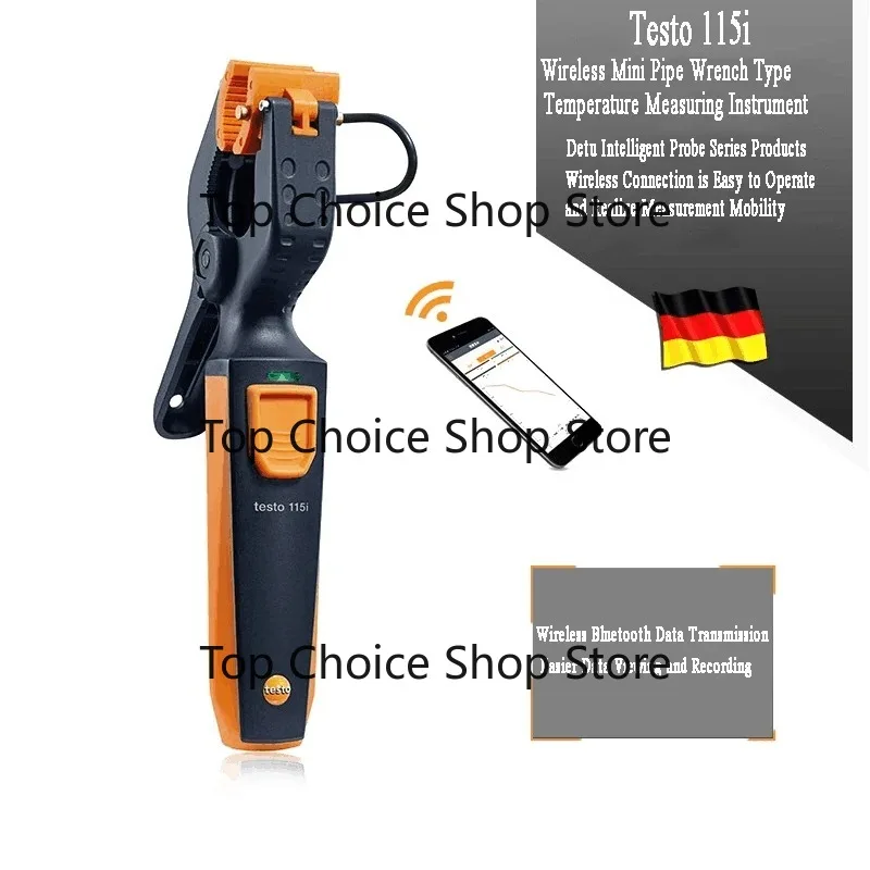 Wireless Bluetooth Temperature Probe Test Kit For HVAC Refrigeration System Inspection Accessory Set