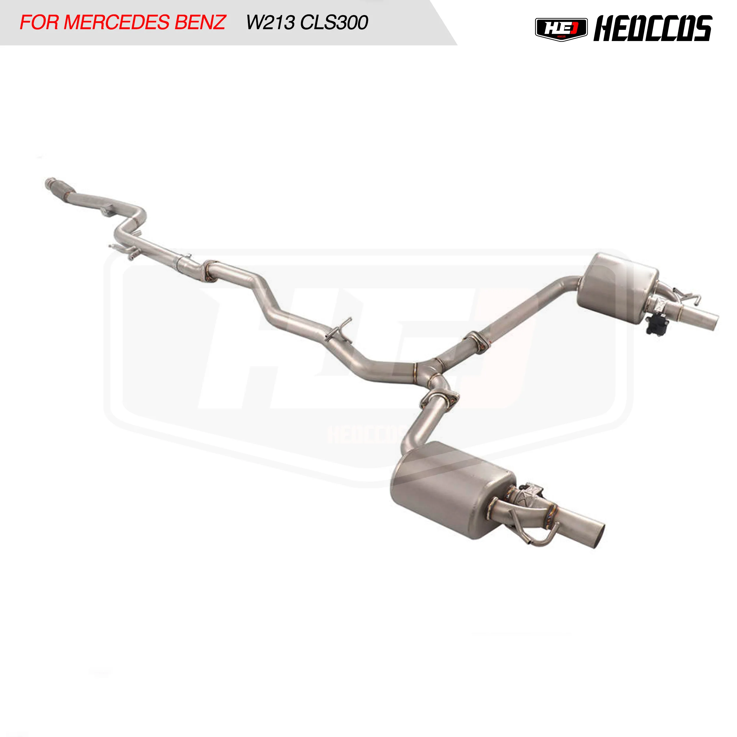 

HEO Stainless steel 304 Performance valvetronic exhasut catback system for Mercedes Benz W213 CLS300 exhaust