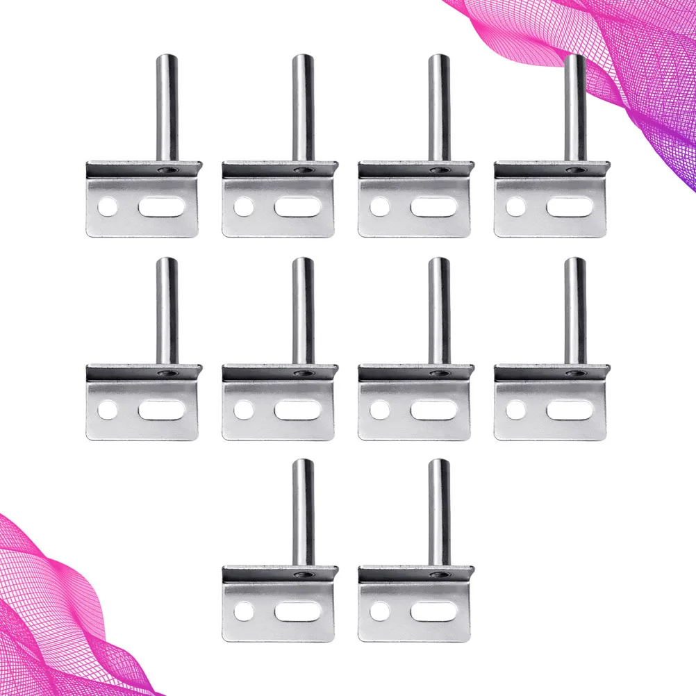 10 Uds bisagras de puerta resistentes para puertas de madera bisagra pivotante comercial de estilo largo plateado accesorios de Hardware duraderos anchos