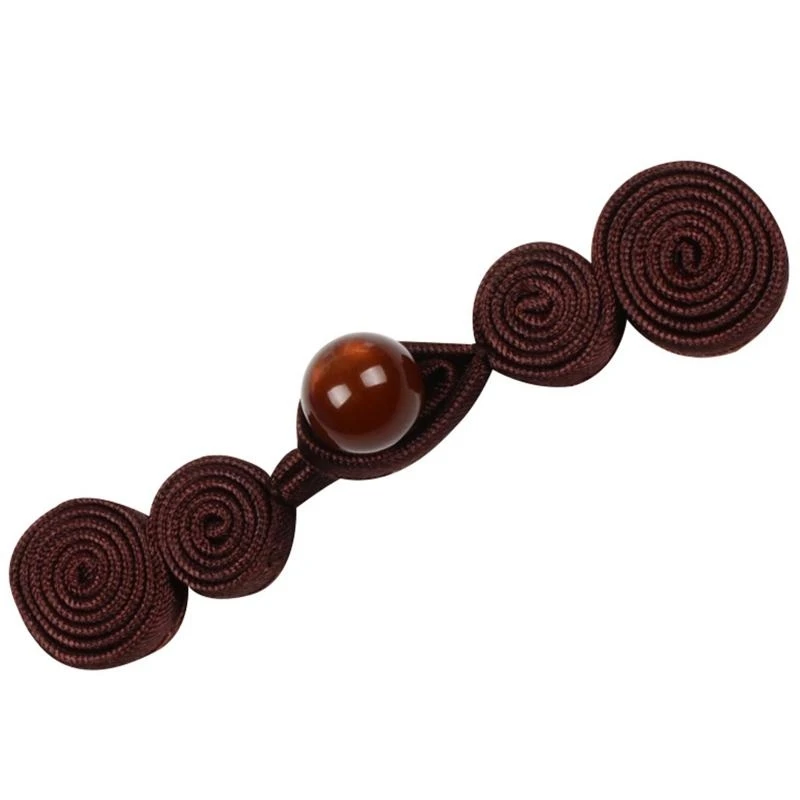 Faux Jade Bead Handmade Gourd Cheongsam for Tang Suit Knot Fasfeners Diy Sewi C7ACとのカエル閉鎖ボタンの中国