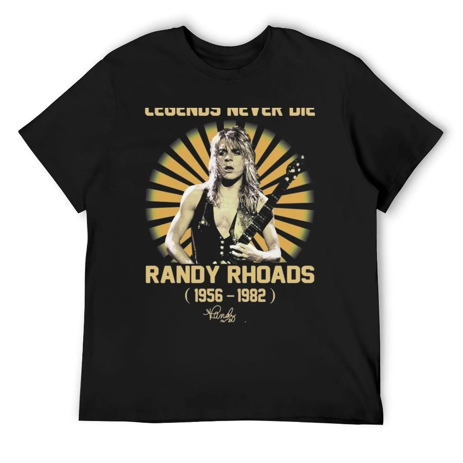 

Randy Rhoads 1956-1982 T-Shirt sublime vintage graphic tee customizeds t shirt men 100℅ cotton