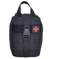 926 kit de primeiros socorros multifuncional saco médico saco de armazenamento camuflagem vertical pacote de cintura saco de equipamentos ao ar livre