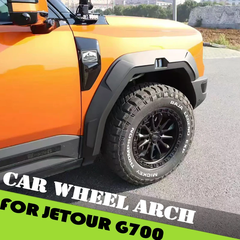 Car Wheel Arches Fit for JETOUR G700 2025 2026 Modified Auto Wheel Arch Protective Cover Decorative Cover Car Off-road Accessori