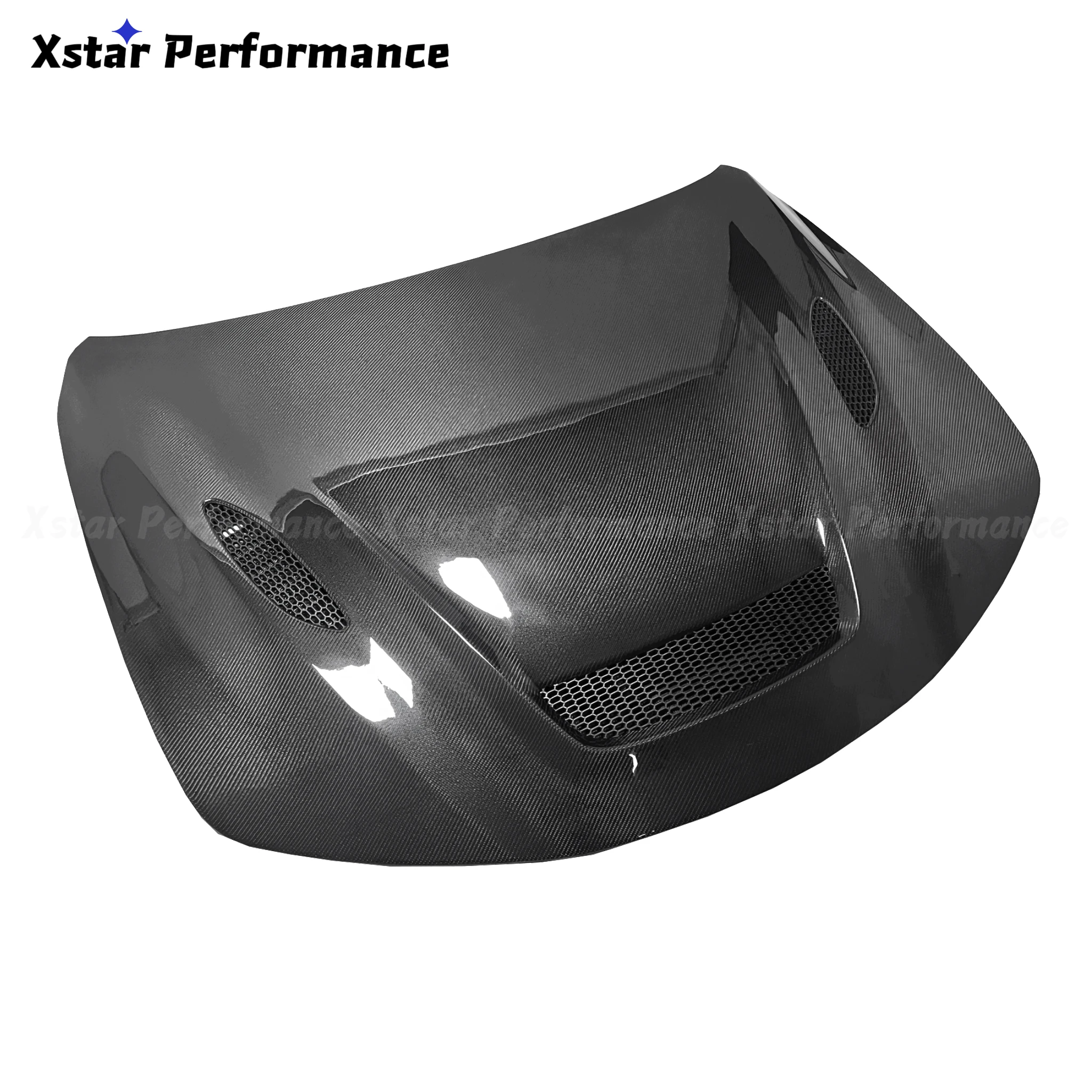 Xstar Performance Style Carbon Fiber Vented Hood Bonnet For Alfa Romeo Giulia