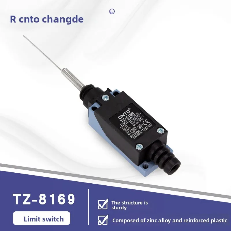 CNTD Changde Electric Appliance Limit Stroke Switch Micro Switch TZ-8169 Waterproof Self-Reset Valve
