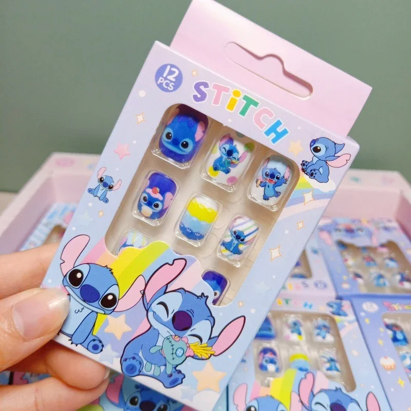 stitch stickers accessories, nail art, nail stickers,DIY nail art, fashionable nail stickers for Children，parties， tea parties