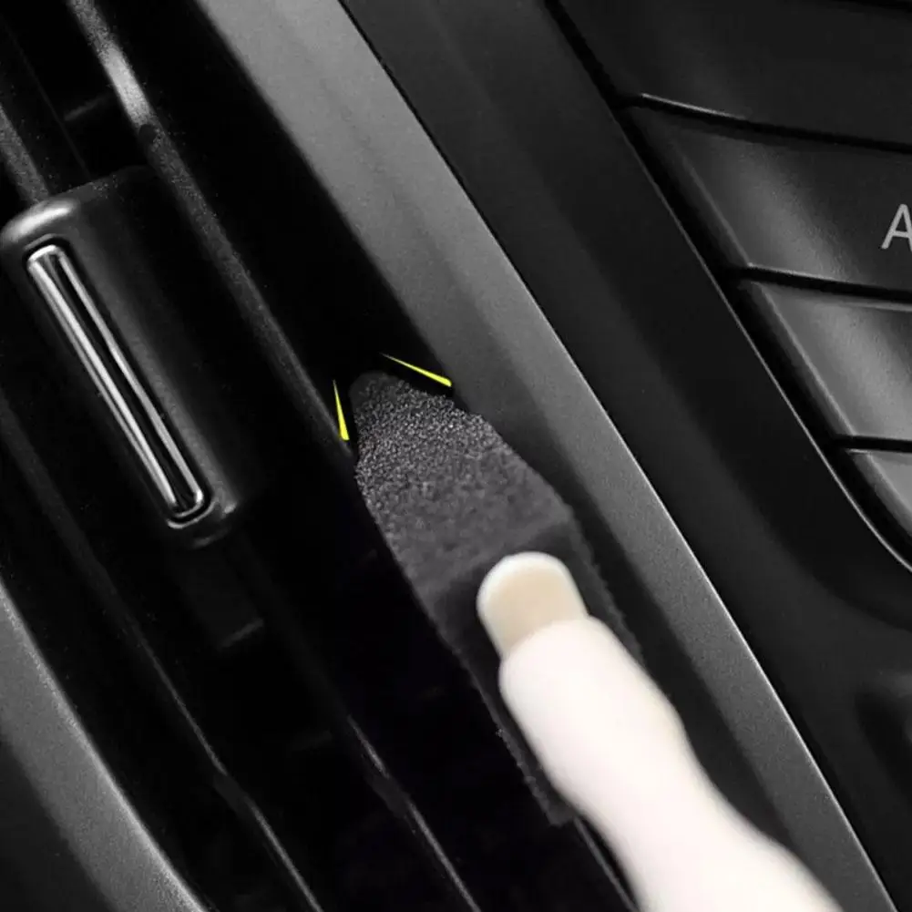 

Car Air Outlet Cleaning Sponge Brush Car Interior Details Brush Dust Air Conditioning Cleaning Car Grille Brush U9V7