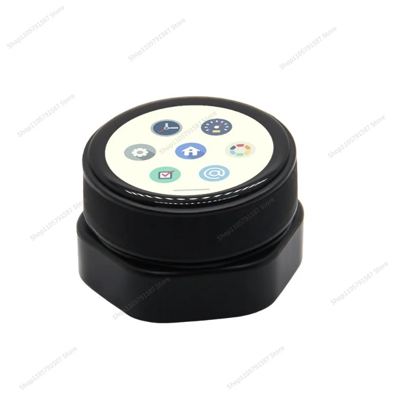 For The T-Encoder-Pro ESP32-S3 Rotary Encoder Features A 1.2-inch Touchscreen Display