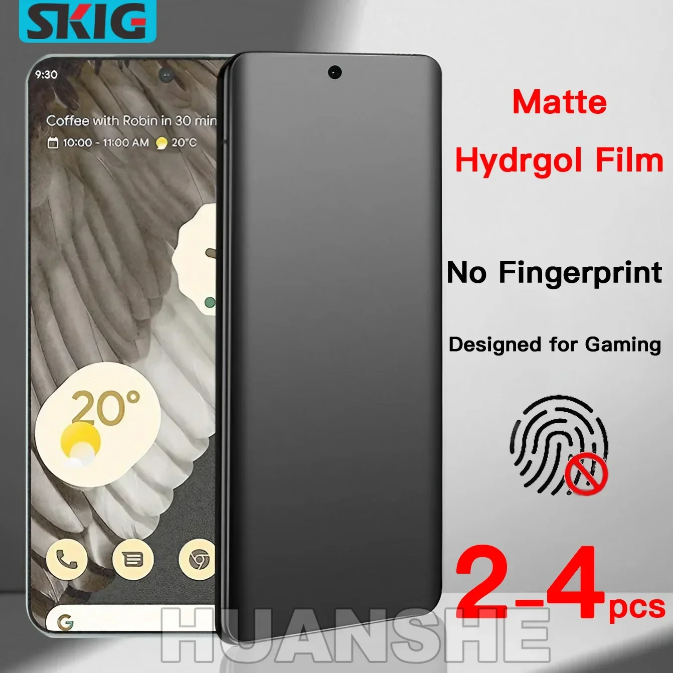 

2-4PCS Matte Hydrogel Screen Protector (Not Tempered Glass) for Google Pixel 10 Pro 10 9Pro XL 8 7 7A 6 Pro 6A 6