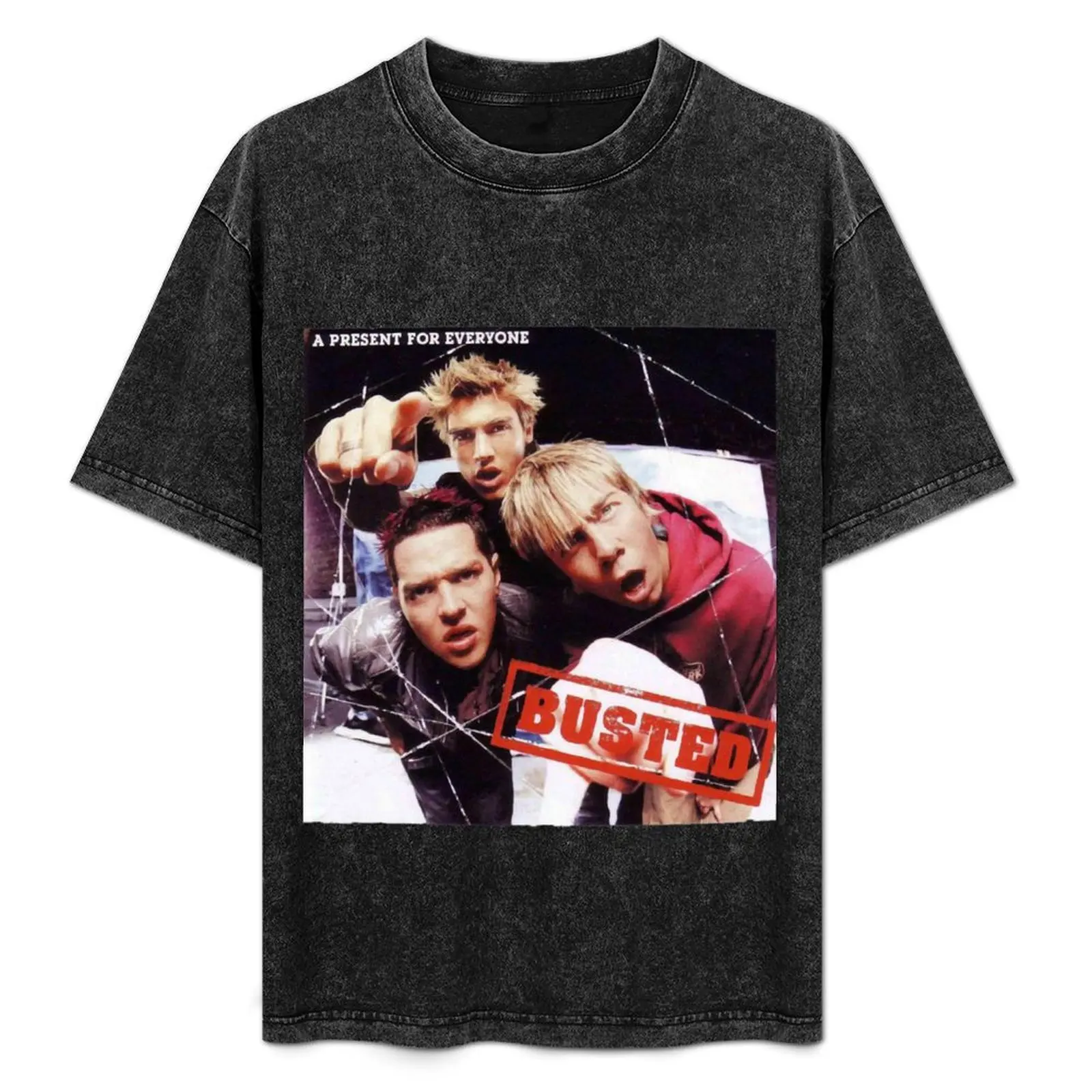 

Busted - A Present For Everyone T-Shirt Fashion Casual Short Sleeve T-Shirt