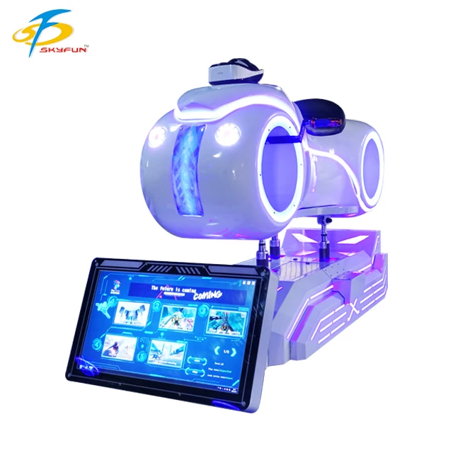 VR 9d ความเป็นจริงเสมือน VR มอเตอร์ไซด์ vr อุปกรณ์จําลองรถจักรยานยนต์