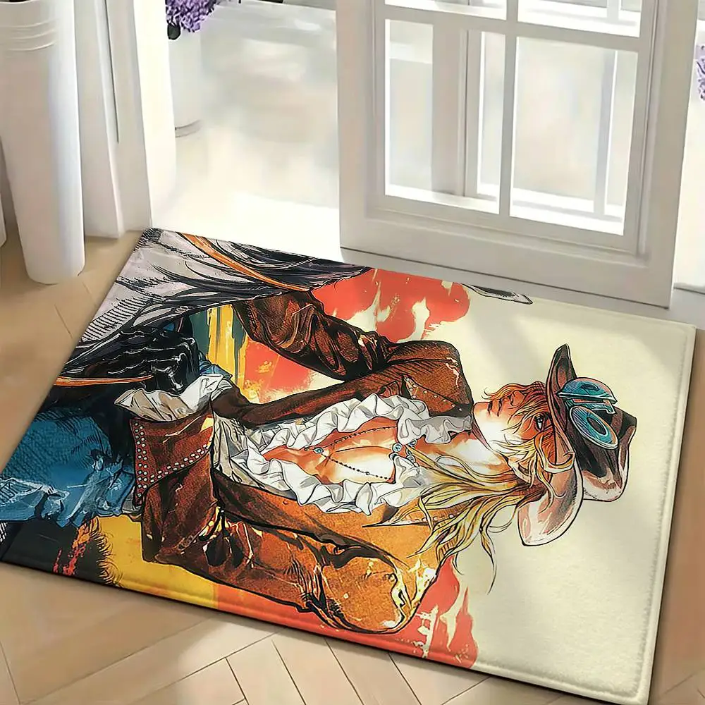 J-Jojo B-Bizarre A-AdventureS Bedroom Decor Carpet for Living Room Thick Plush Study Floor Mat Home Fluffy Soft Rug