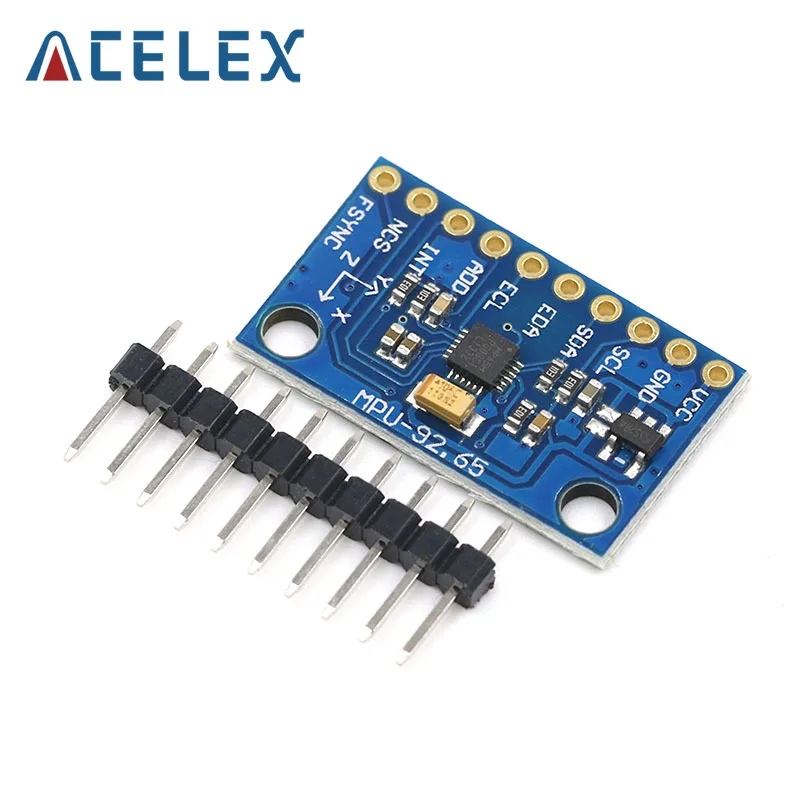 IIC I2C SPI MPU6500 MPU-6500 6-Axis Gyroscope Accelerometer Sensor Module Replace MPU6050 For Arduino With Pins GY-6500