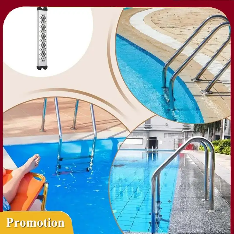 

Inground Pool Ladder Replacement Steps Stainless Steel Swimming Pool Ladder Rung Step Non-Slip Rung Parts For Outdoor