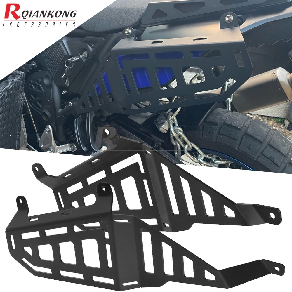 

Rear Luggage Fender For Yamaha Tenere 700 T7 T700 2020-2021-2022-2023-2024 Rack Cargo Saddlebag Holder Shelf Bracket Supports