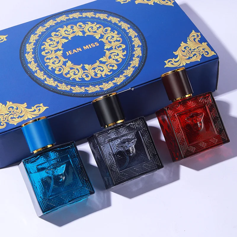 

Brand Perfume Cologne Men Perfume 3pcs Spray Flirting Pheromone Lasting Irresistible Temptation Light Fragrance Gentleman Parfum
