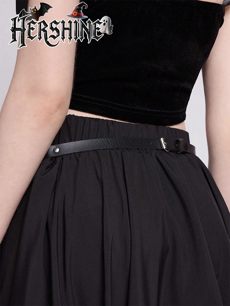 HERSHINE Women's Fashion Heart-Shaped Cross Double-Layer Chain Belt, Y2K Gothic Punk Harajuku Rock Hip Hop Style，spring，summer