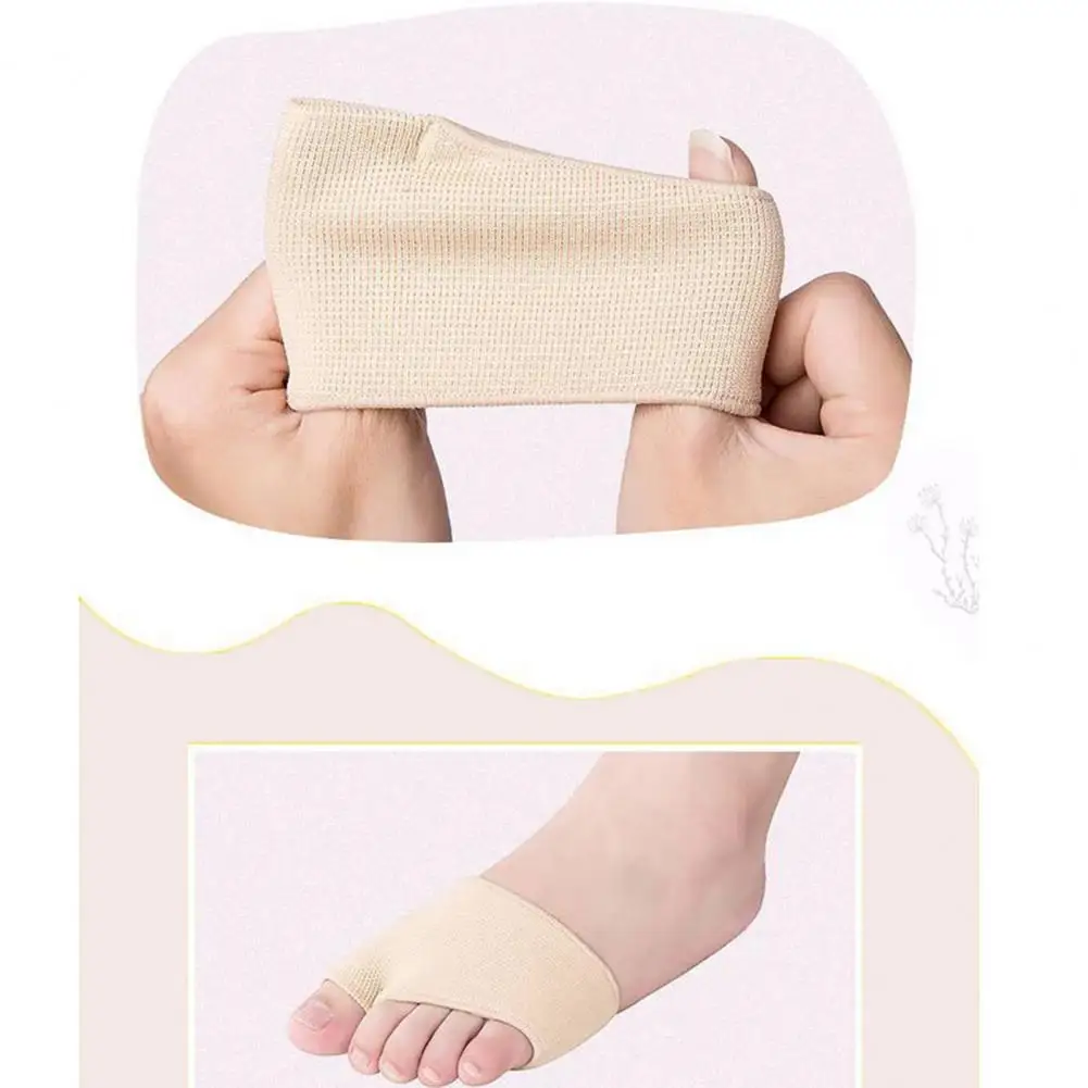 Gel Insoles for Cycling Gel Cushion Covers for Foot Protection Gel Pads for Neuroma Pain Relief Forefoot Cushioning Sleeves