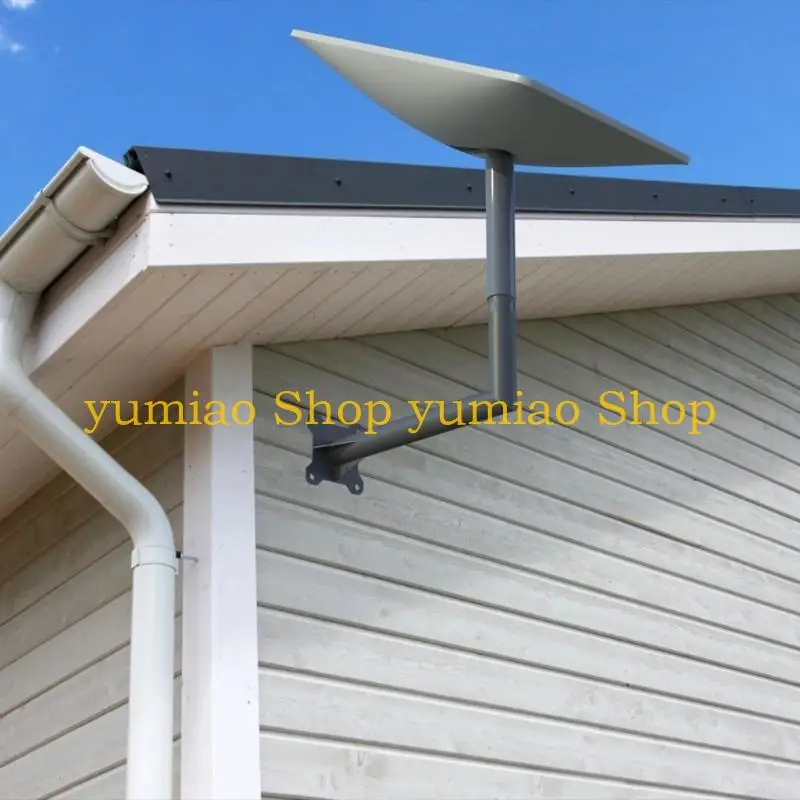 587B Long Wall Mount Adjustable Wall Mount Mounting Mount Adapter Roof Mount for Rectangular Satellite V2 Internet