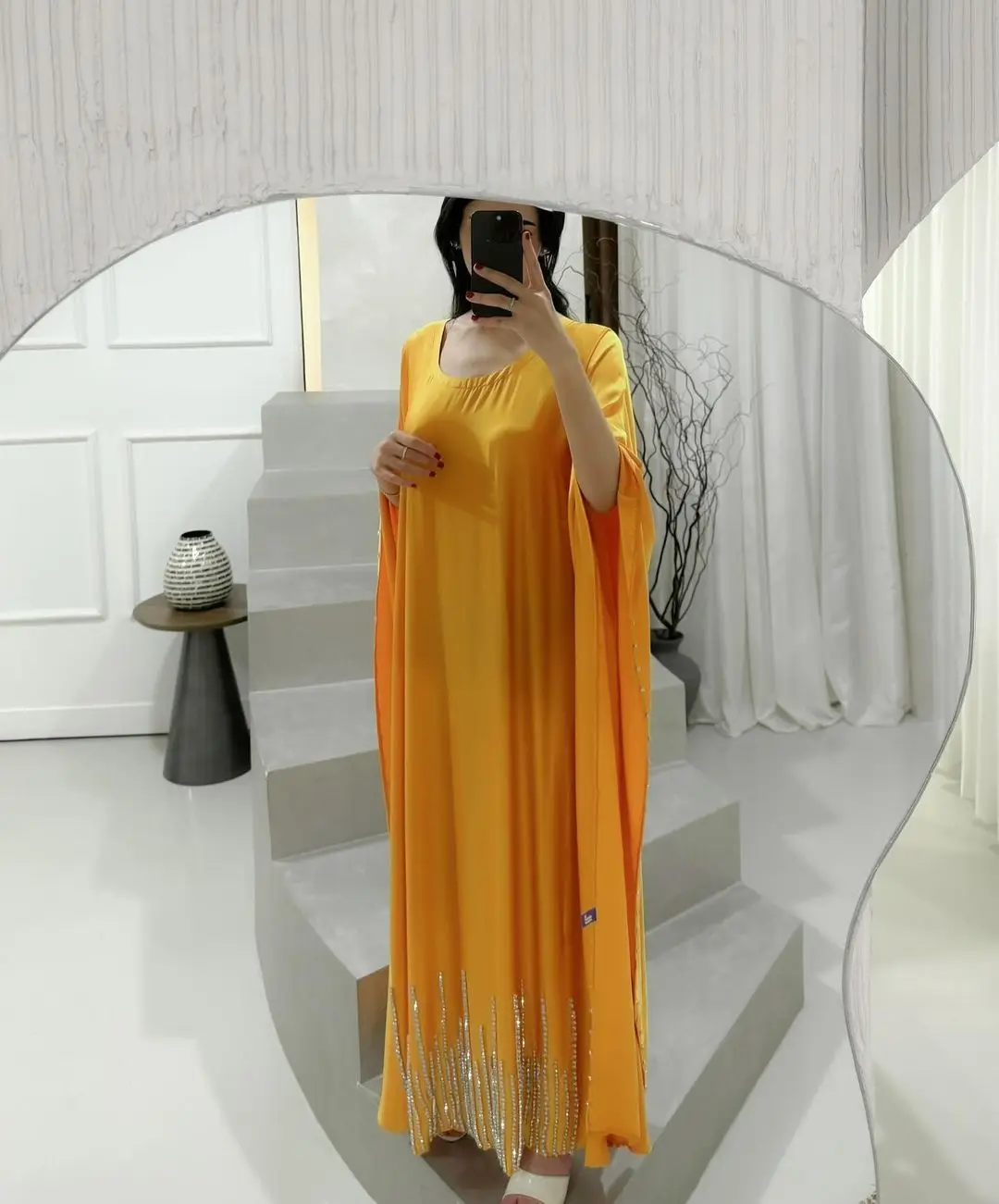 

Элегантные платья для выпускного вечера с длинными рукавами и овальным вырезом с кристаллами до щиколотки Вечерние платья Вечерние платья