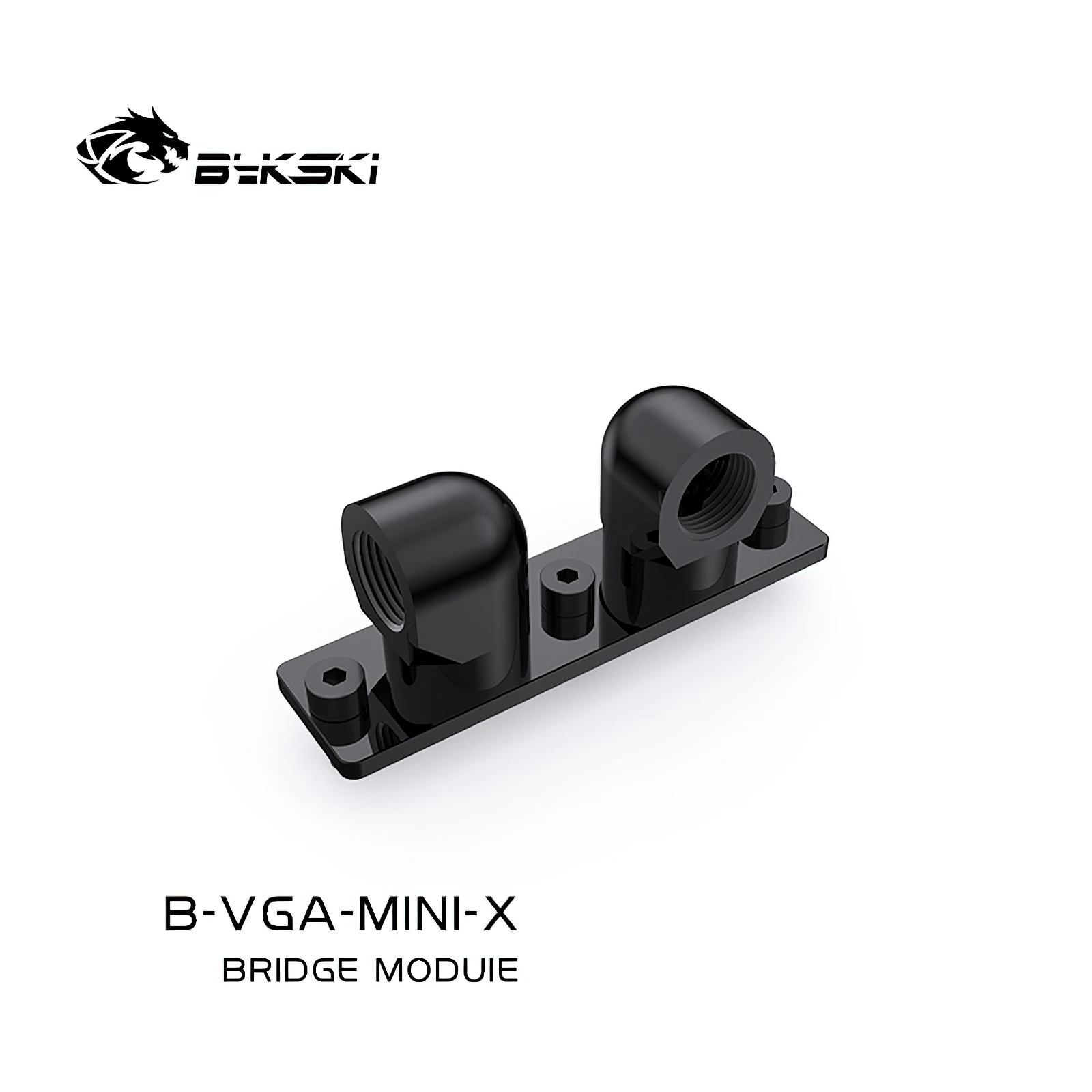 Bykski B-VGA-MINI-X GPU Block Free Rotation Connection Module