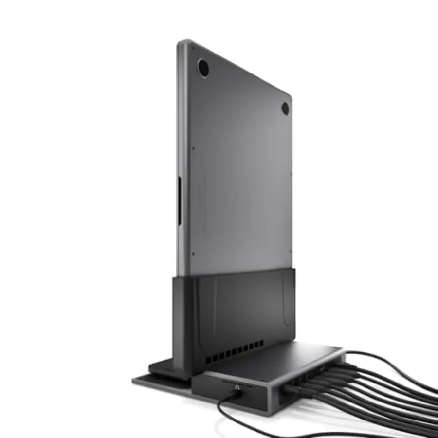 ProDock Duo TB4 MacBook Docking Station, Dual Monitor 4K 60Hz Vertical Thunderbolt 4 Dock for 14/16 and Air 13/15 M1-M5 12 Port