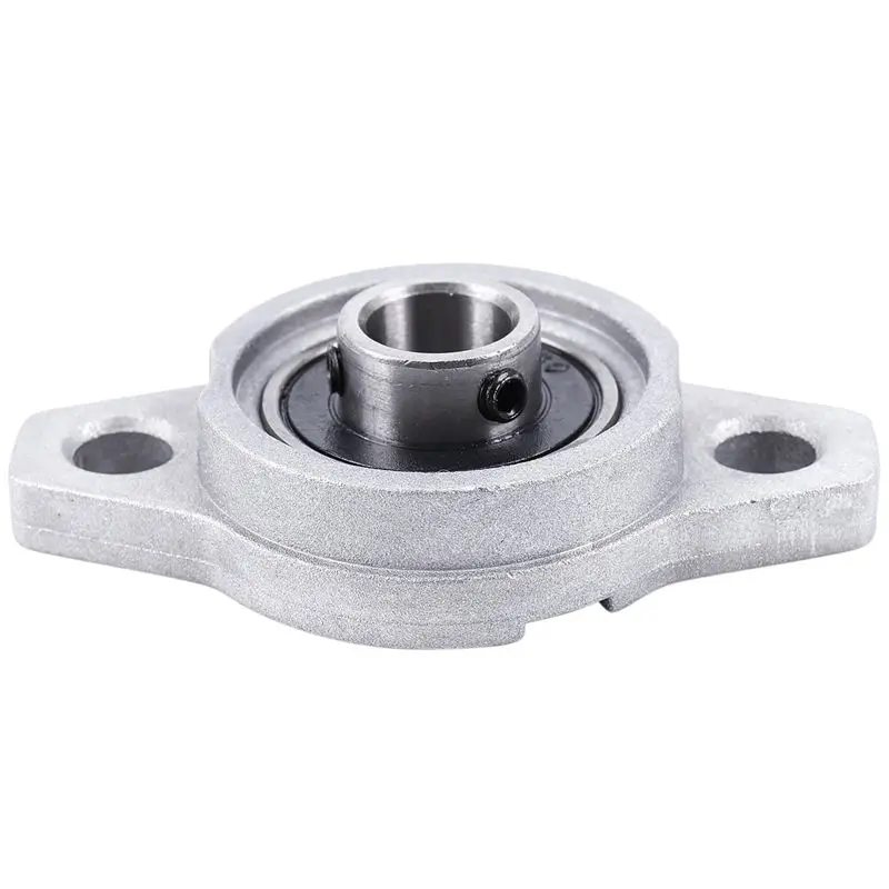 Ingenious-10X KFL000 Bore Inner 10Mm Flange Ball Mounted Pillow Block Bearings