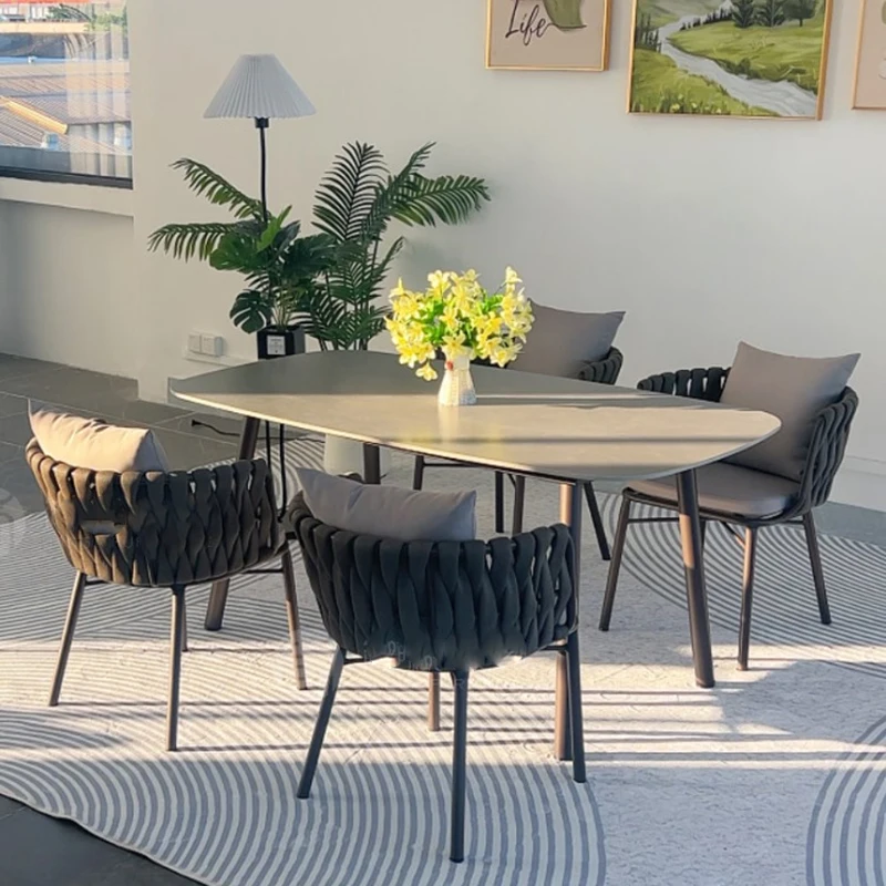 

Fabric Beach Garden Furniture Sets Courtyard Set Outdoor Garden Furniture Sets Boho Nordic Giardino Arredo Outdoor Furniture