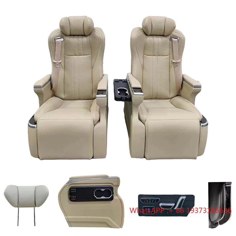 Aviation Seat (Middle Stool) Performance Parts for Toyota Alphard/Vellfire Models 2008-2021 for Upgraded Installation