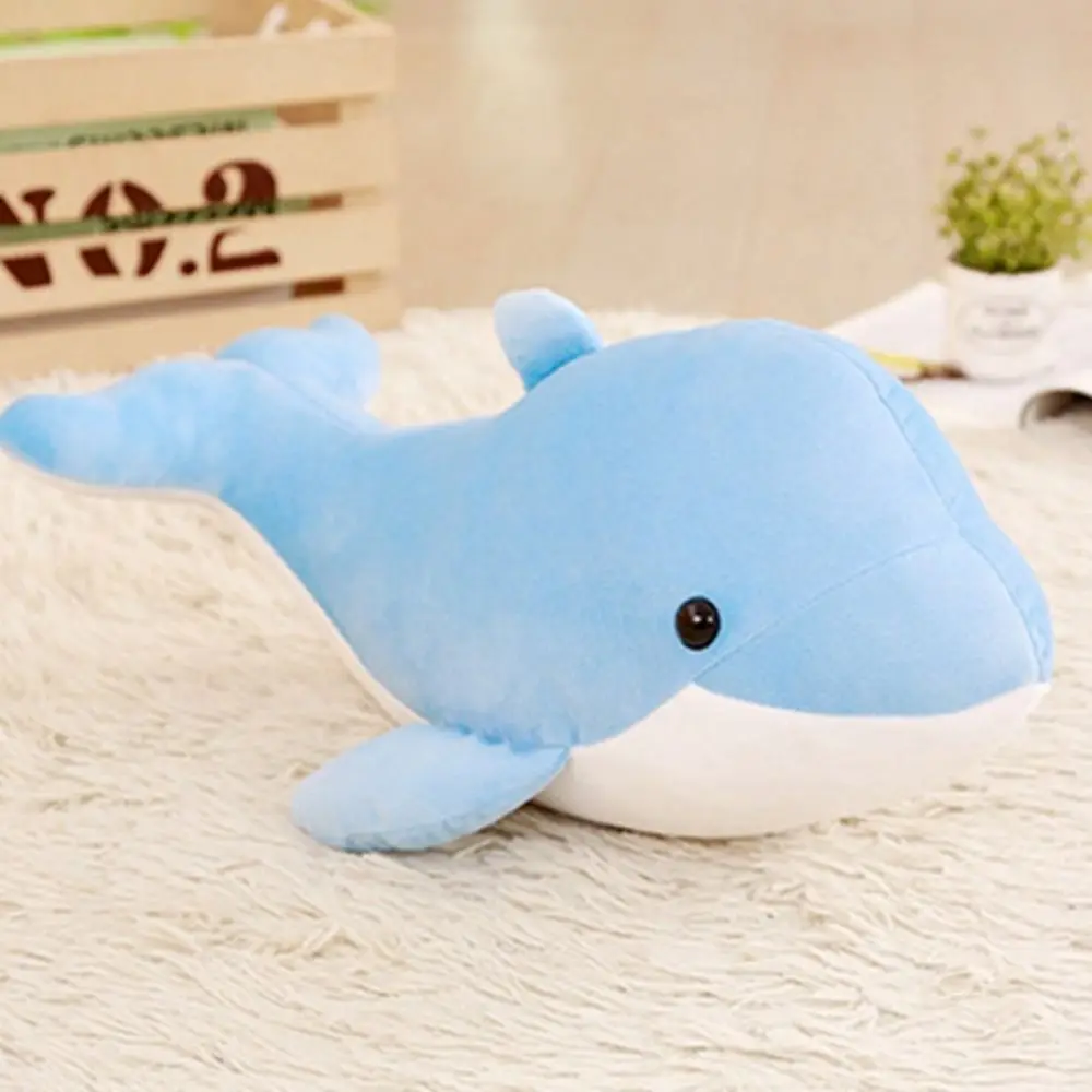 Animal Pillow Pink Dolphin Dolphin Plush Toy Stuffed Soft Dolphin Stuffed Toys 20cm/40cm Lovely Dolphin Sofa Pillow Kids