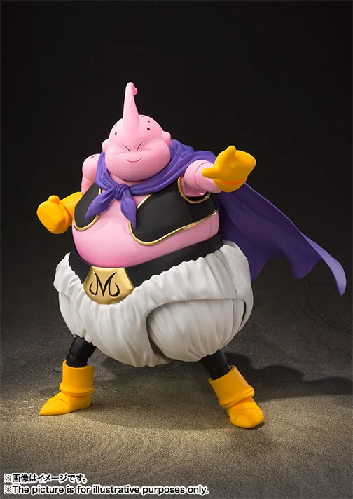 Original Echtes Modell BANDAI SHF Dragon Ball 18 cm Majin Boo Gute Action Figur Anime Boxed Spielzeug Figur Sammlungen Geschenke Kdis