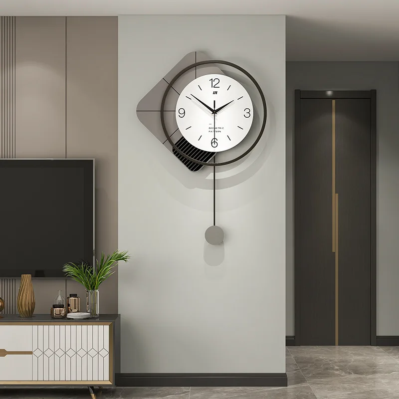 Modern Simple Wall Hanging Clock, Living Room, Home Decoration, Restaurant, Art, Creative, Fashion
