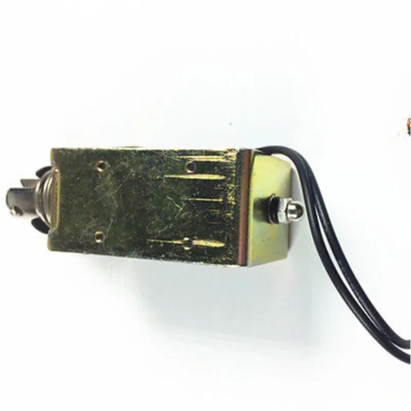 JF-1264B 12V 24V DC 2.5A 10mm 55N Open Frame Solenoid Electromag net Push / Pull type