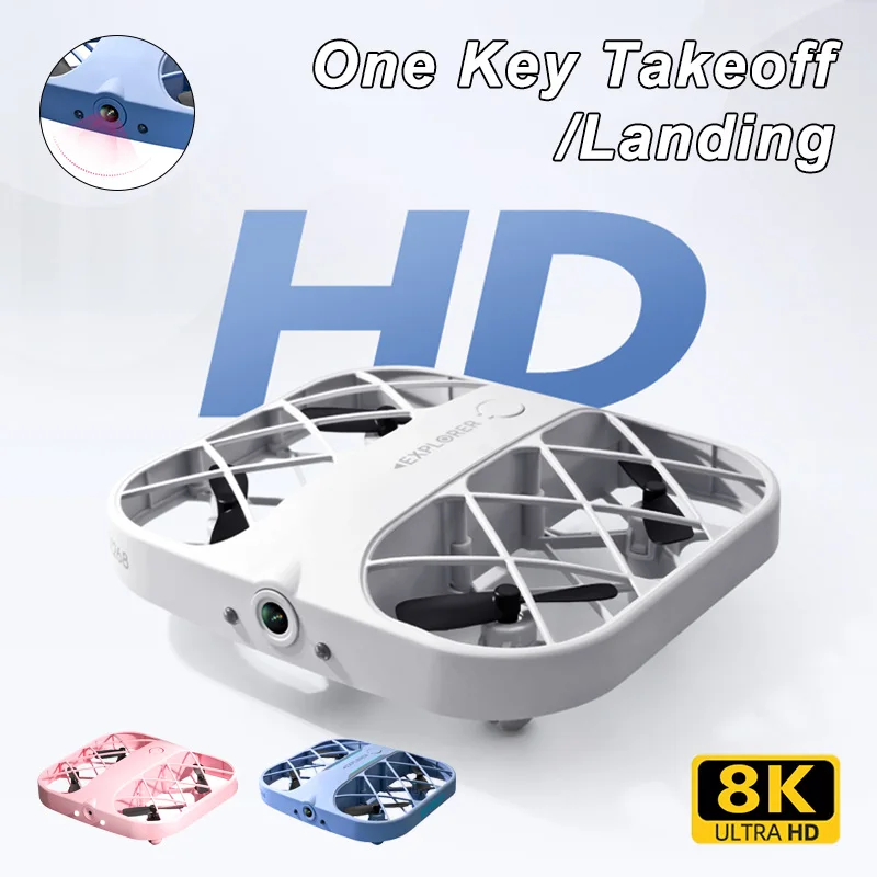 JJRC H107 Drone 8K 4K Quadcopter Small Remote Control Plane with Camera Real-Time Transmission Mini Pocket UFO Mini Dron