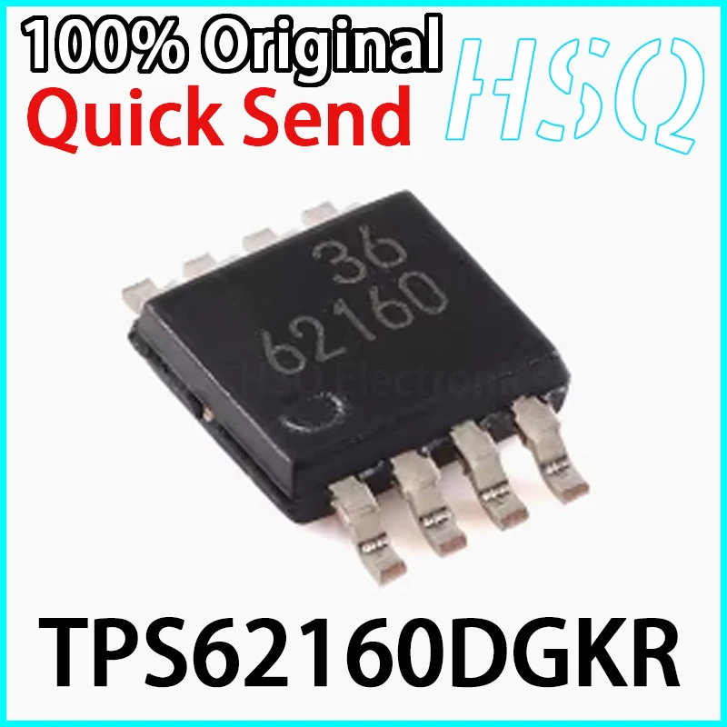 5PCS Original TPS62160DGKR 62160  VSSOP-8 Buck Converter Chip