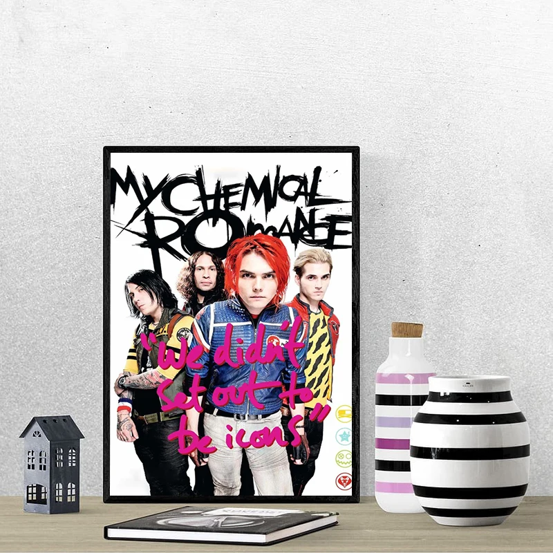 Anime Clannad PosterPopular Rock Music Band My Chemical Romance Poster Decorative Paintings Canvas Wall Art Mural Home Decor