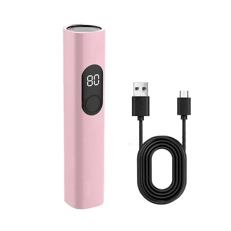 Mini lampe UV LED Portable pour ongles, sèche-vernis Gel à durcissement rapide, outil de manucure pour usage domestique, lumière UV pour Nail Art