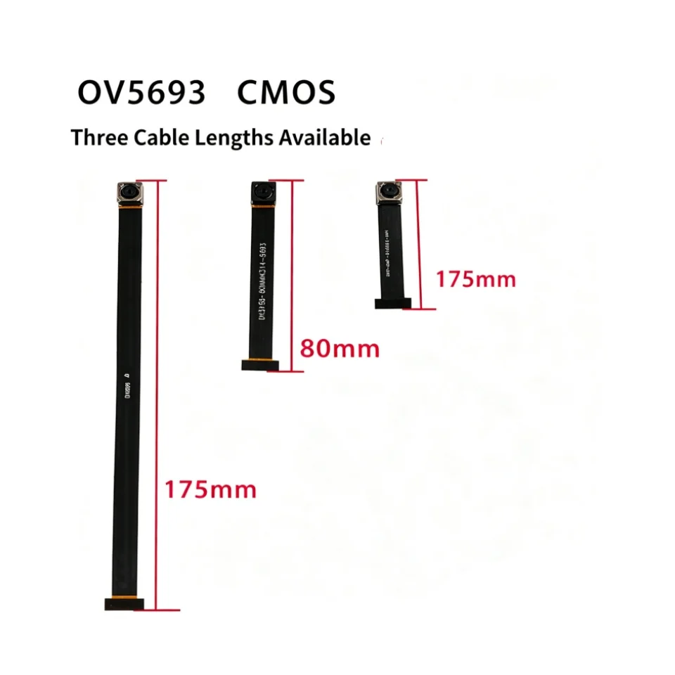 OV5693 5MP FPC Camera Module FPC Ribbon Cable USB 2.0 UVC Free Drive AF Face Recognition Industrial Windows Linux Android OTG