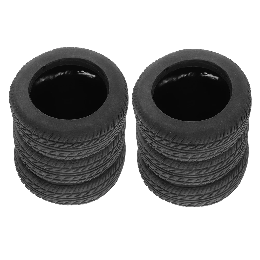 

2Pcs Tire Shaped Pen Holder Desk Organizer - Creative Pencil Cup for Office Home School Use Unique Car Themed Decor Functional