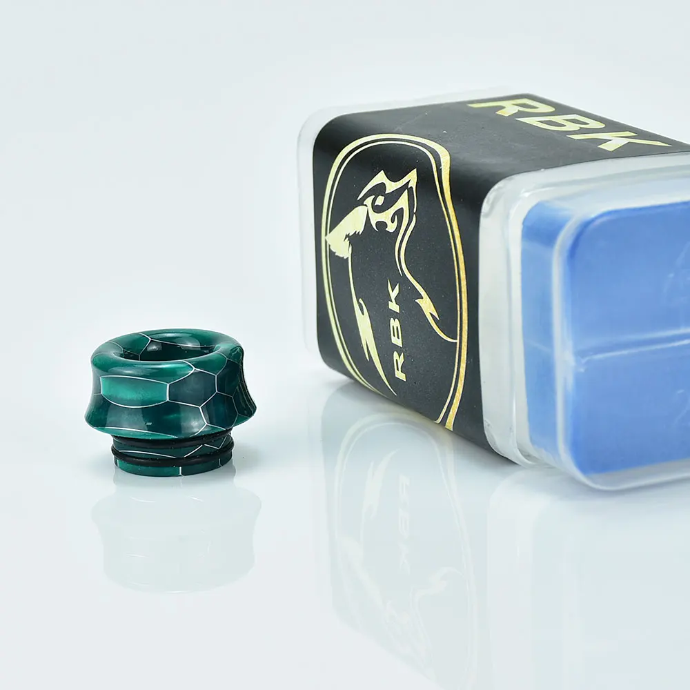 Wolfcoolvape 810 طرف بالتنقيط vape بالتنقيط تلميح ملحقات السجائر الإلكترونية الراتنج 810 mtl طرف بالتنقيط لـ kylin mini v2 rta