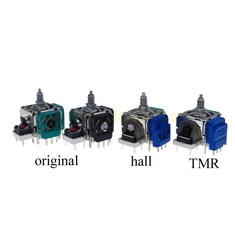 2 قطعة Hall & TMR تأثير عصا التحكم ثلاثية الأبعاد وحدة التحكم الروك الاستشعار التناظرية لوحدة التحكم XBOX ONE Elite 2