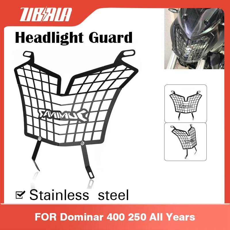 

FOR BAJAJ DOMINAR 250/400 All YEAR Motorcycle Accessories Headlight Protector Grille Guard Cover Protection Grill DOMINAR250