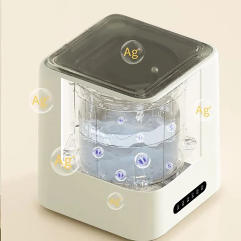 Household Underwear Underwear Washing Machine Mini Automatic High Temperature Washing and Washing Machine Small Elution One