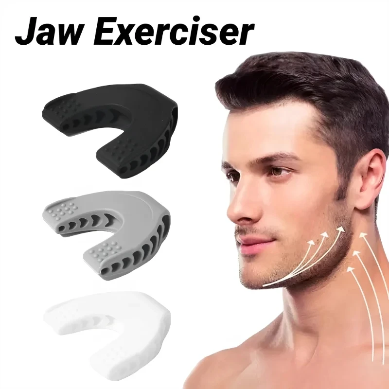 

Facial Jaw Exerciser for Men and Women, Neck Toning Jawline, Face Muscle Trainin, Resistance Levels, Double Chin Reducer, New