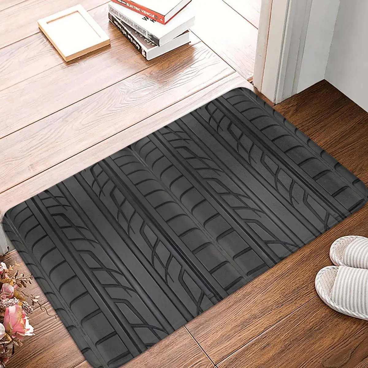 Race Car Tyre Section F1 Bedroom Mat Rug Home Doormat Kitchen Carpet Balcony