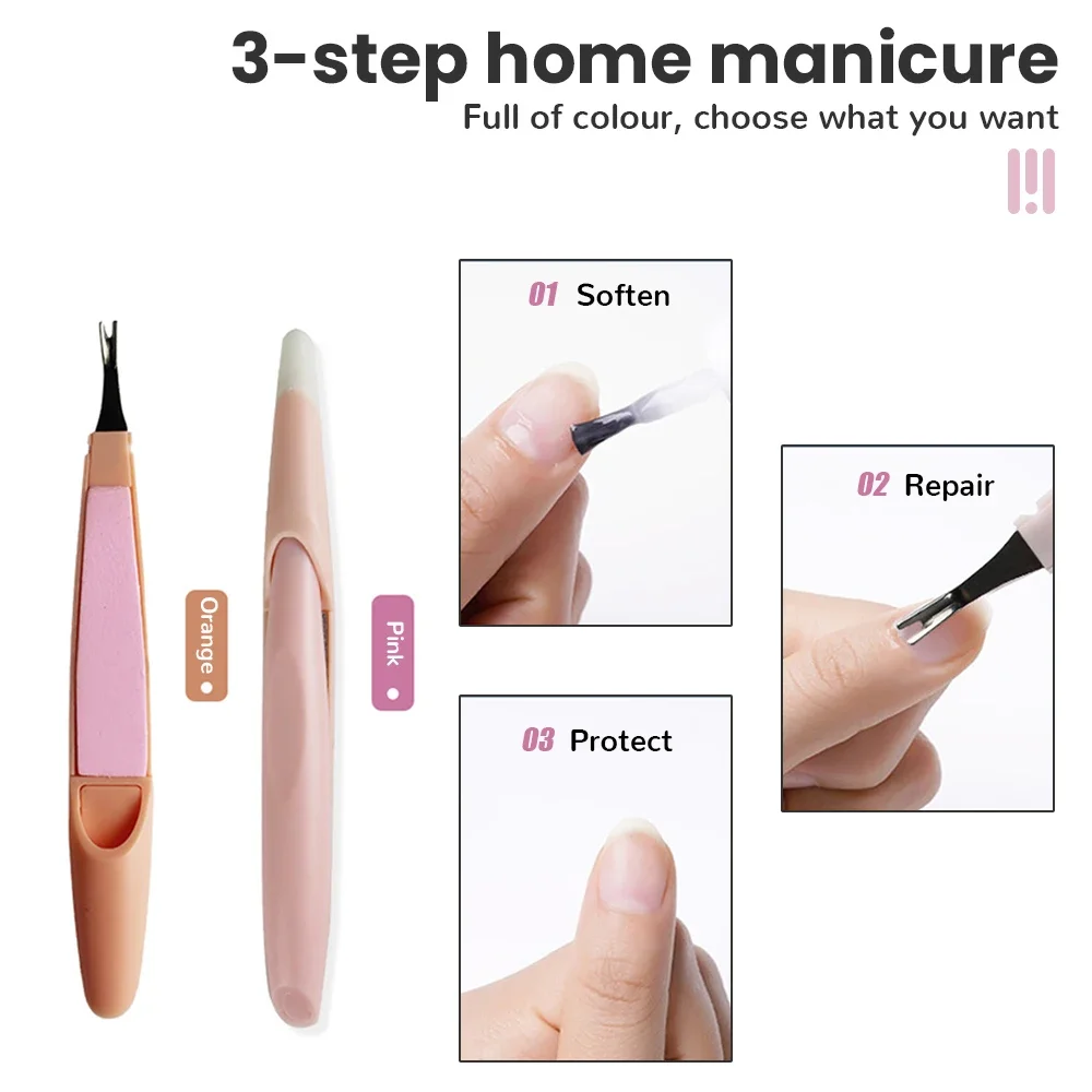 Multi-purpose prego arte broca caneta, Ponto broca caneta, Garfo de pele morta, Agulha de flor, Crochet Pen, Unha Acessórios e Ferramentas Kits