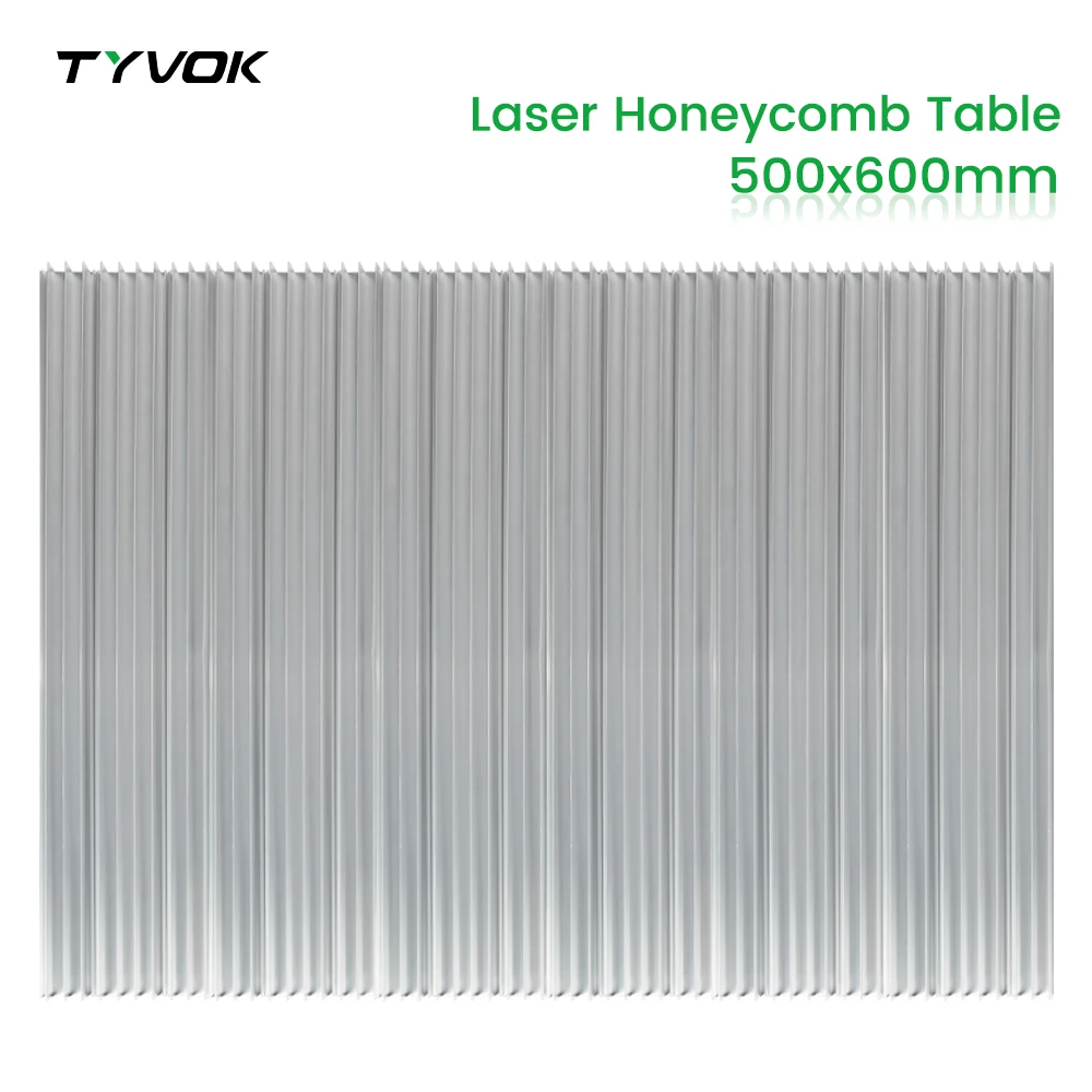 

Tyvok 500x600mm Laser Honeycomb Table 500x400mm Work Bed CO₂ Diode Laser Flexible Honeycomb Work Plate CNC Laser Honeycomb Panel